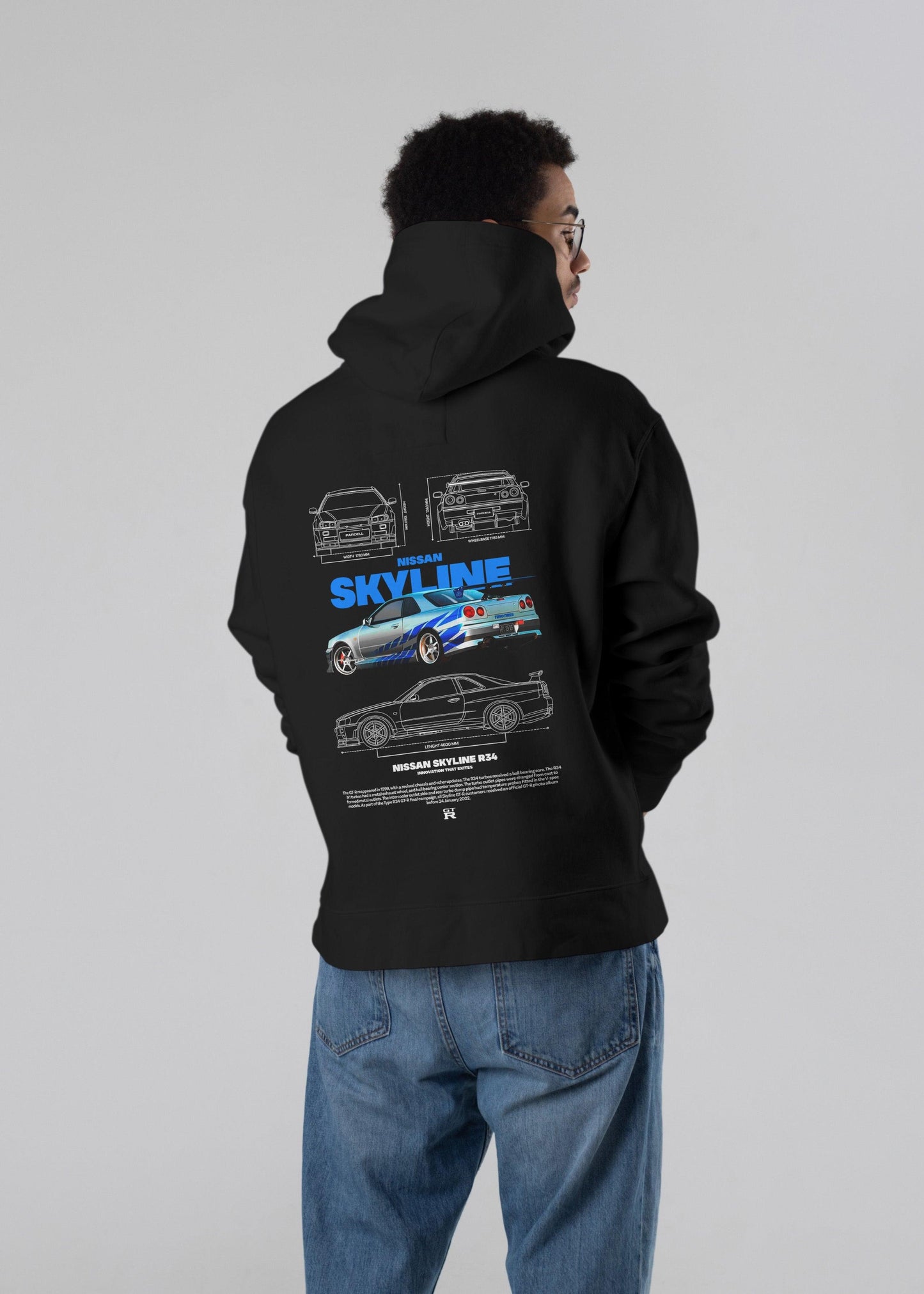 Skyline Power – Unisex Hoodie - Fifth Rebel