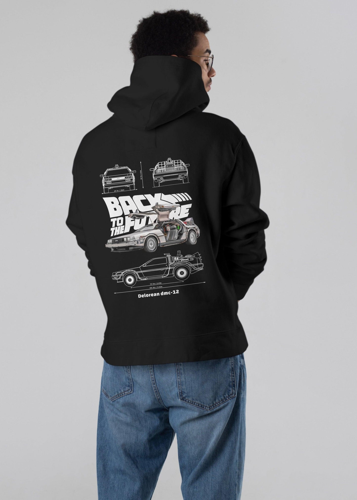 The DMC Classic – Unisex Hoodie for Legends - Fifth Rebel