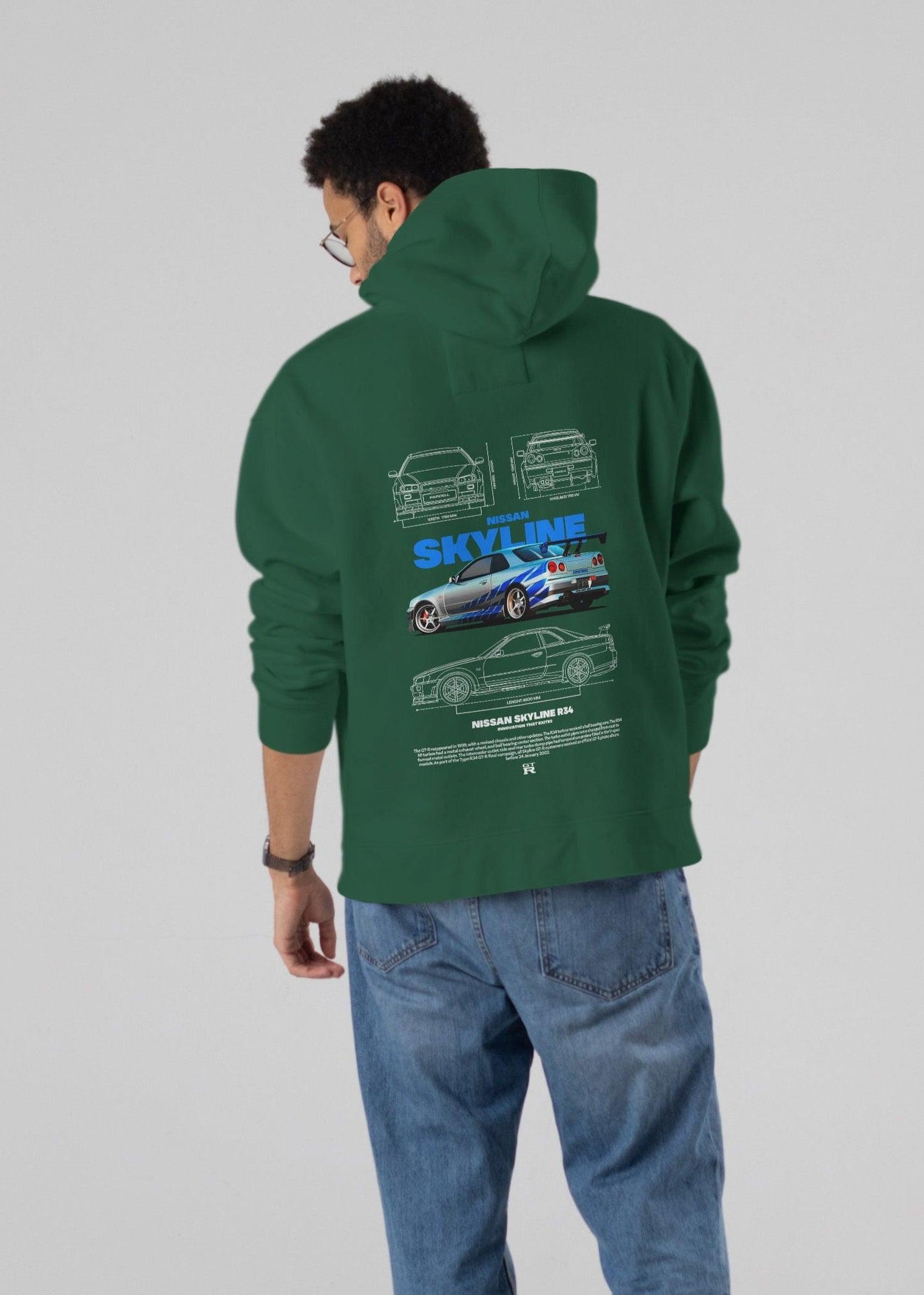 Skyline Power – Unisex Hoodie - Fifth Rebel