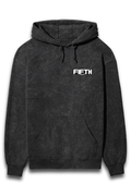Unisex Acid Wash Hooded Sweatshirt - Fifth Rebel