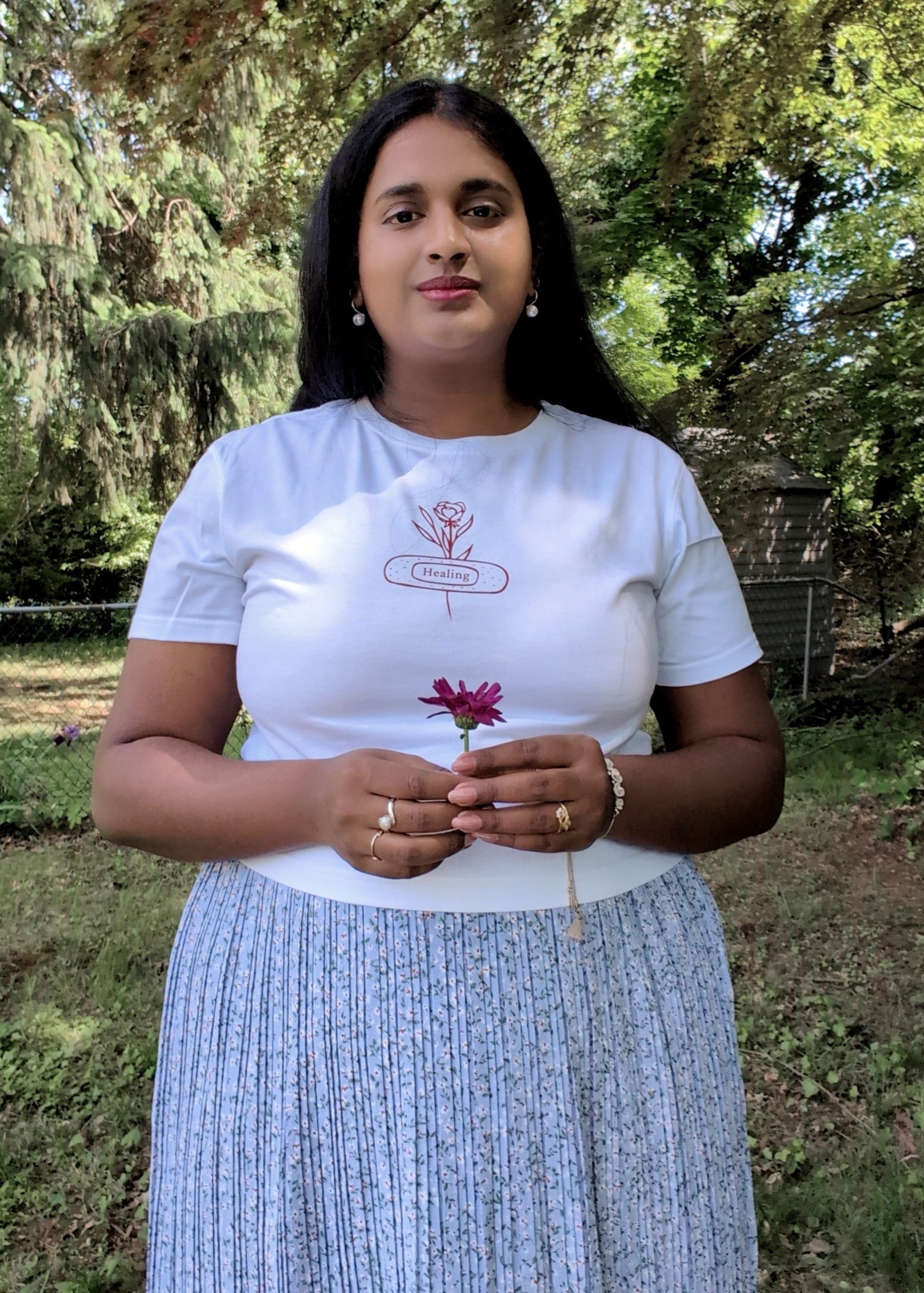 Healing Aesthetic Crop Top