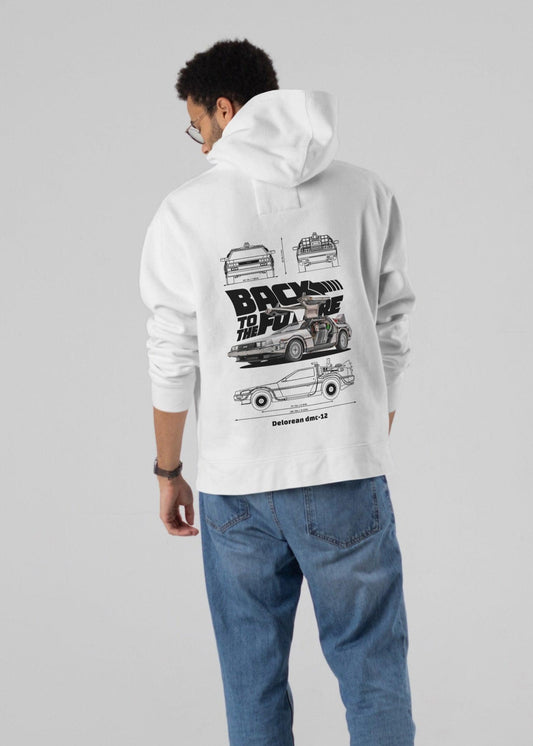 Unleash the Icon – DMC Unisex Hoodie - Fifth Rebel