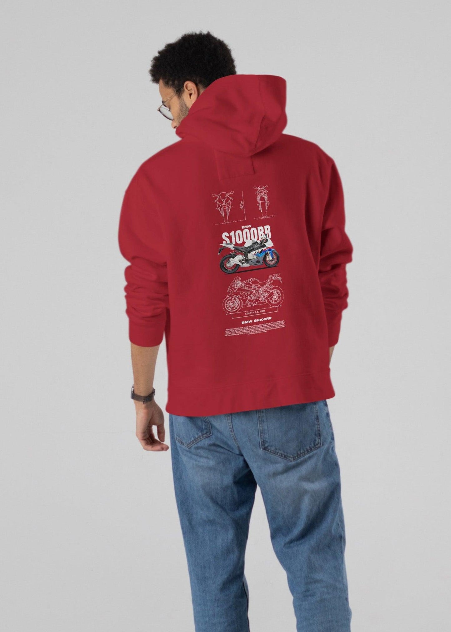 Ride the Thrill – BMW S1000RR Hoodie - Fifth Rebel