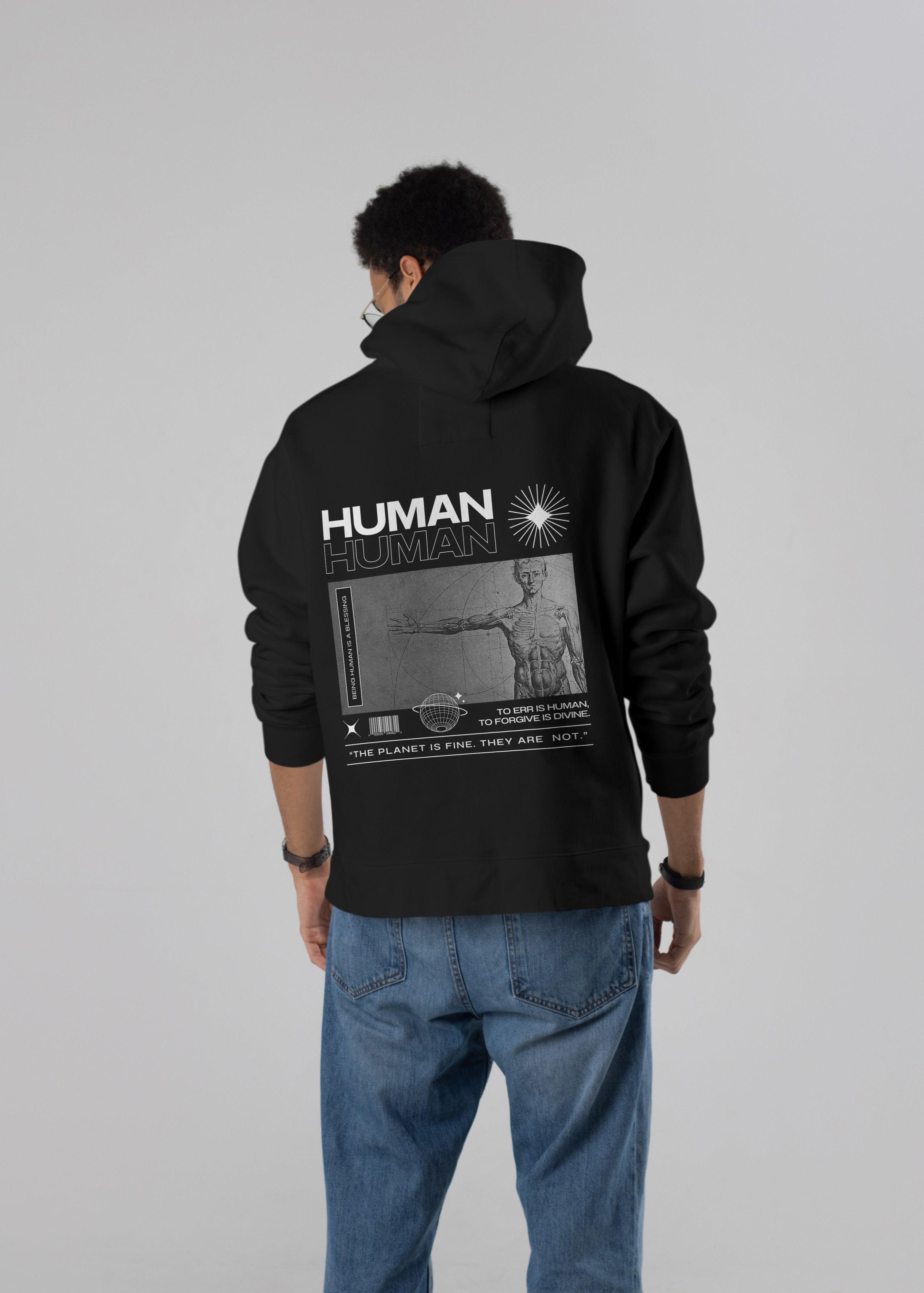 Human Unisex Oversized Hoodie - Fifth Rebel