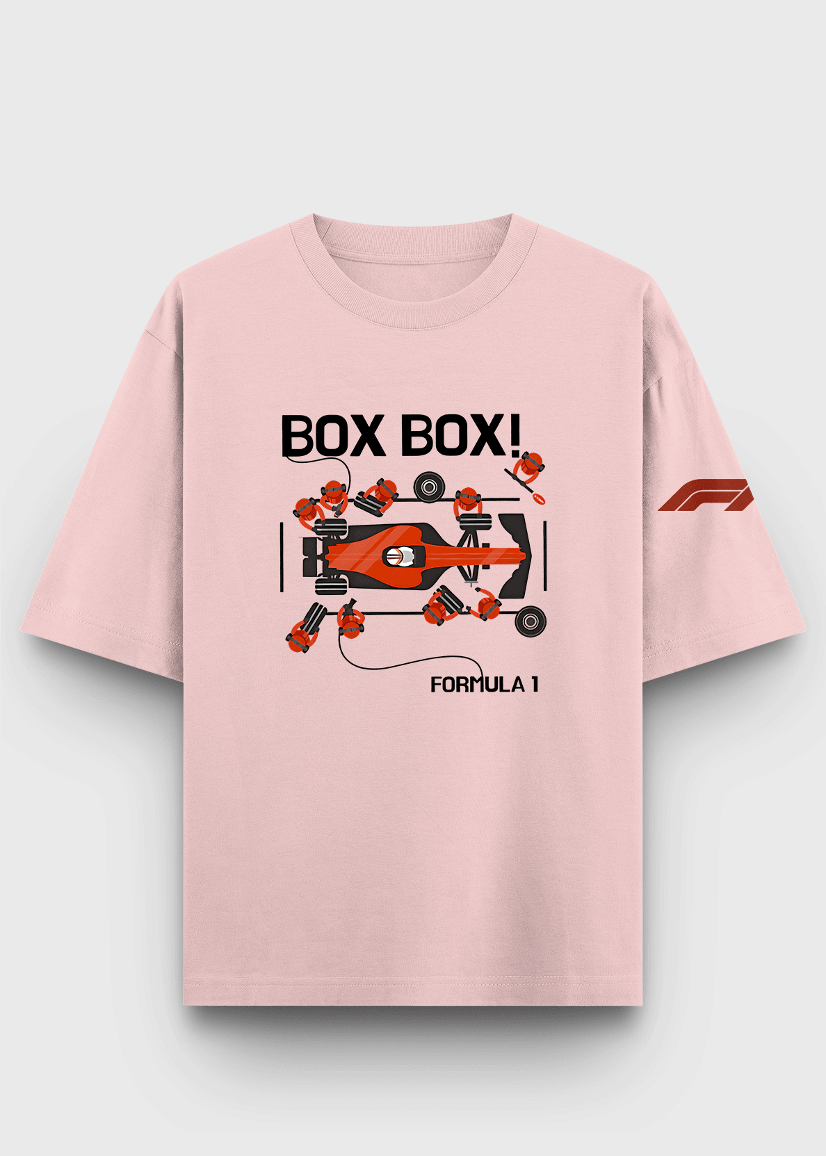 PIT STOP(Ferrari) Unisex Oversized Tee - Fifth Rebel