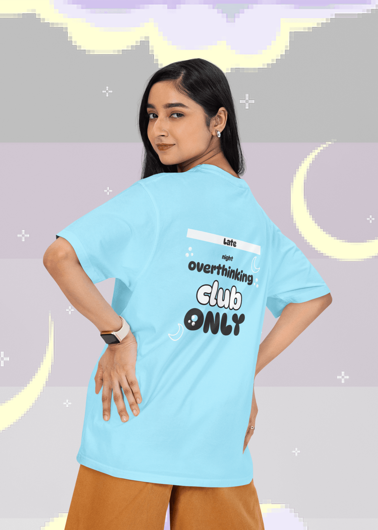 Thoughts After Dark – Oversized Tee - Fifth Rebel