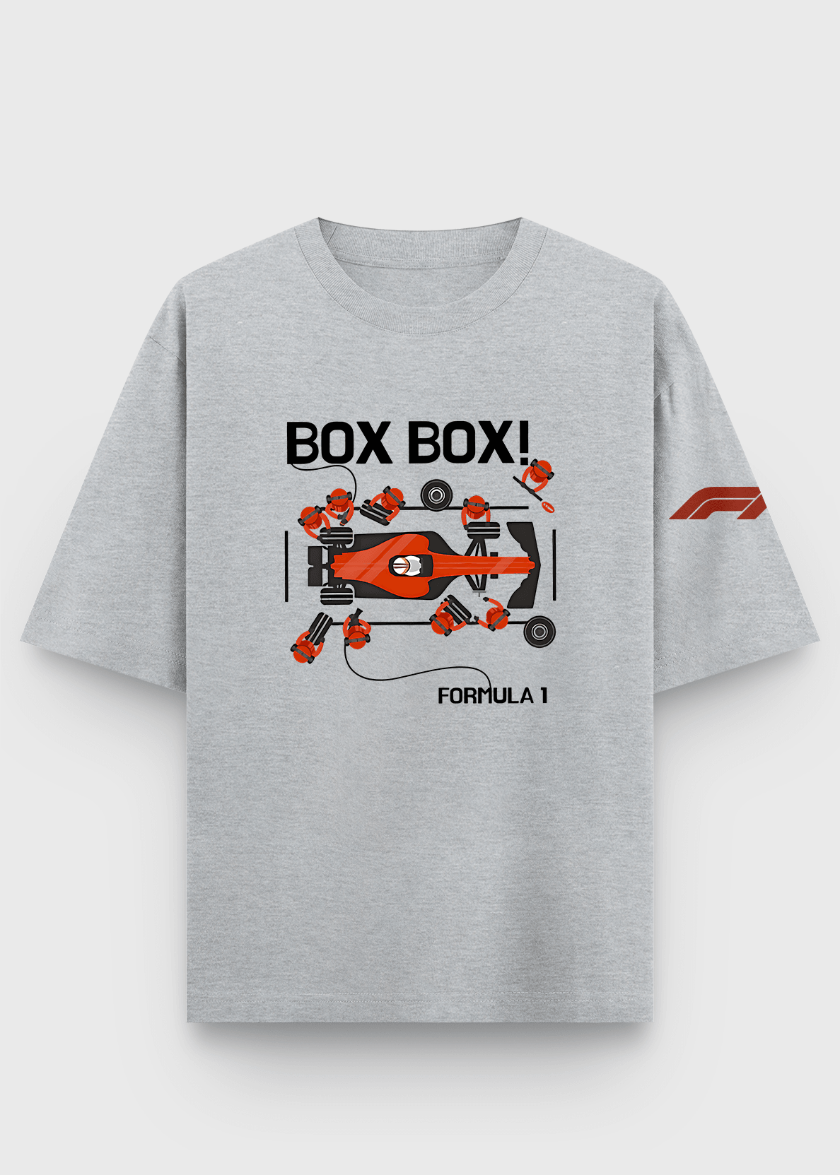 PIT STOP(Ferrari) Unisex Oversized Tee - Fifth Rebel