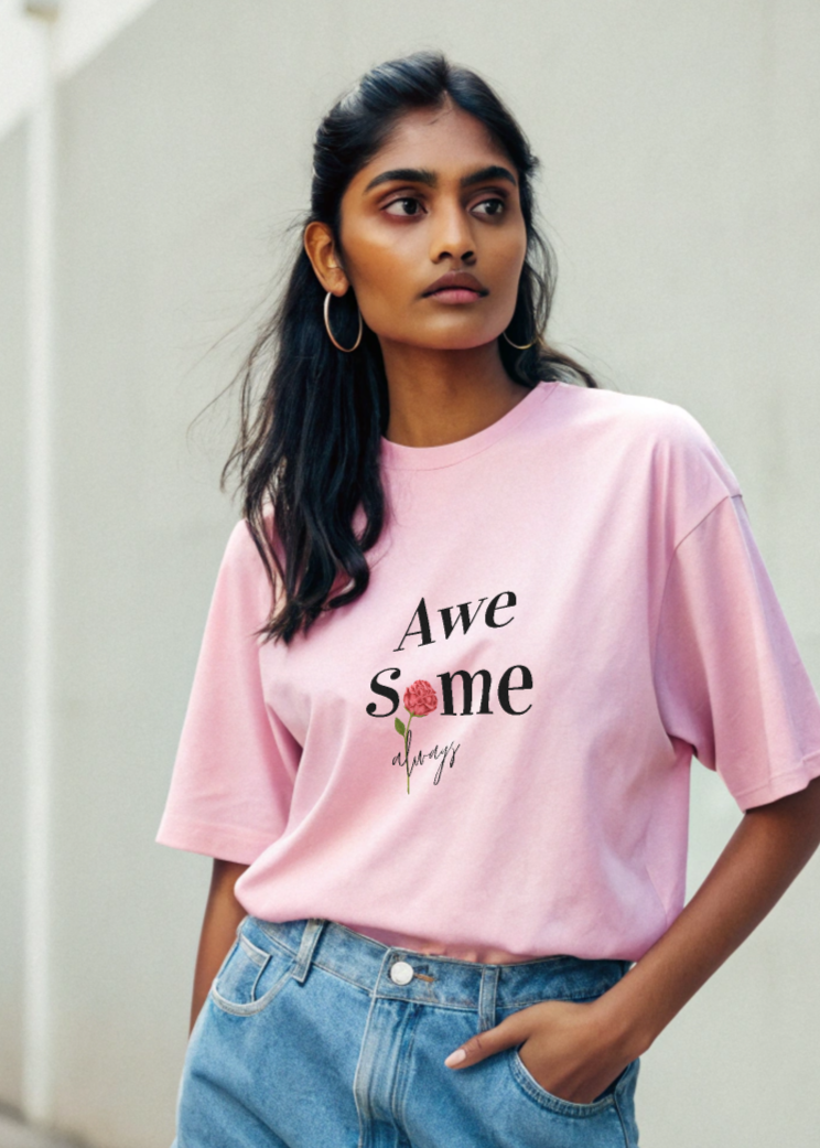 Always Awesome Oversized T-Shirt