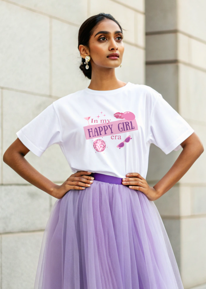 Happy Girl Era Oversized T-Shirt