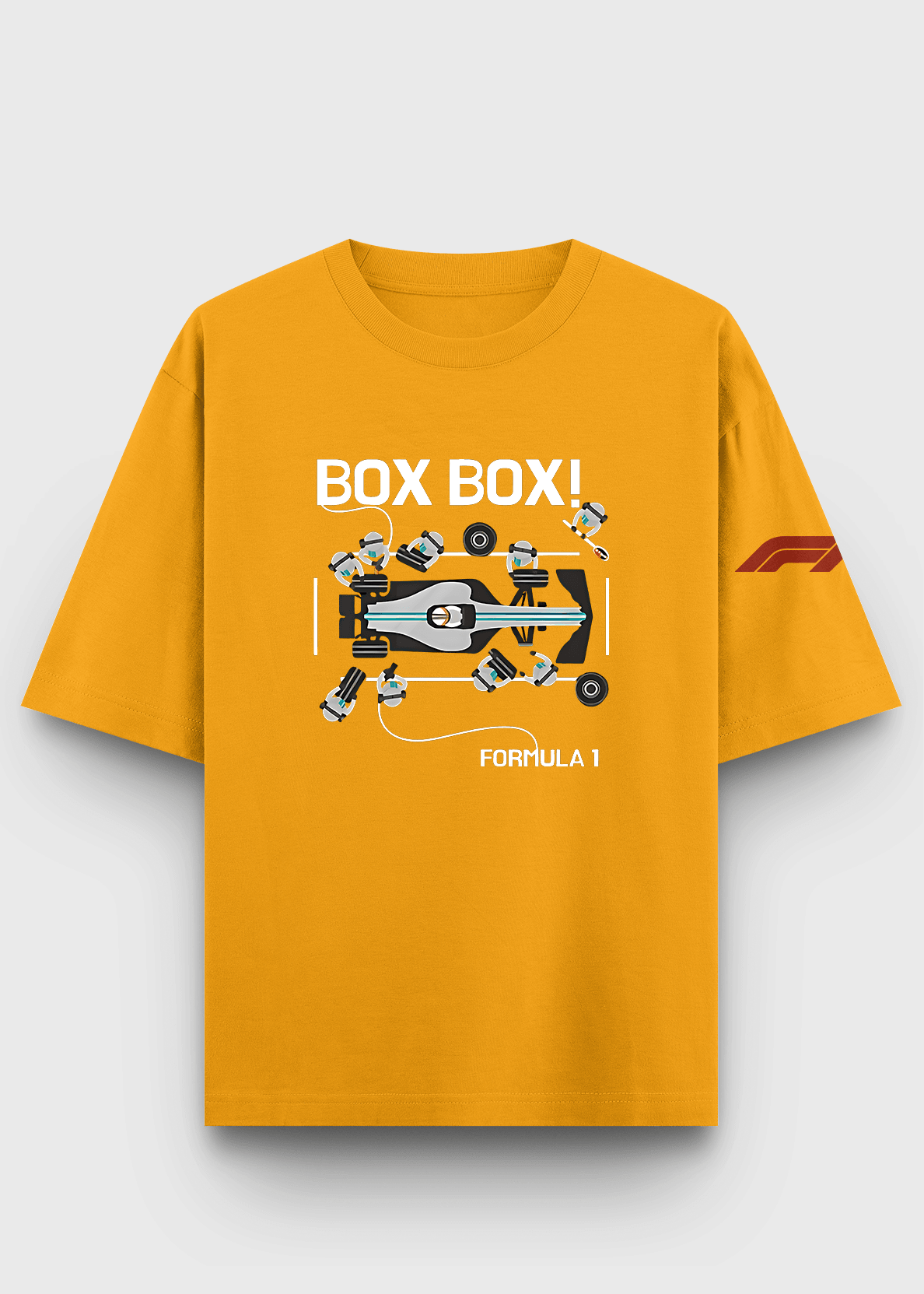 PIT STOP(Mercedes) Unisex Oversized Tee - Fifth Rebel