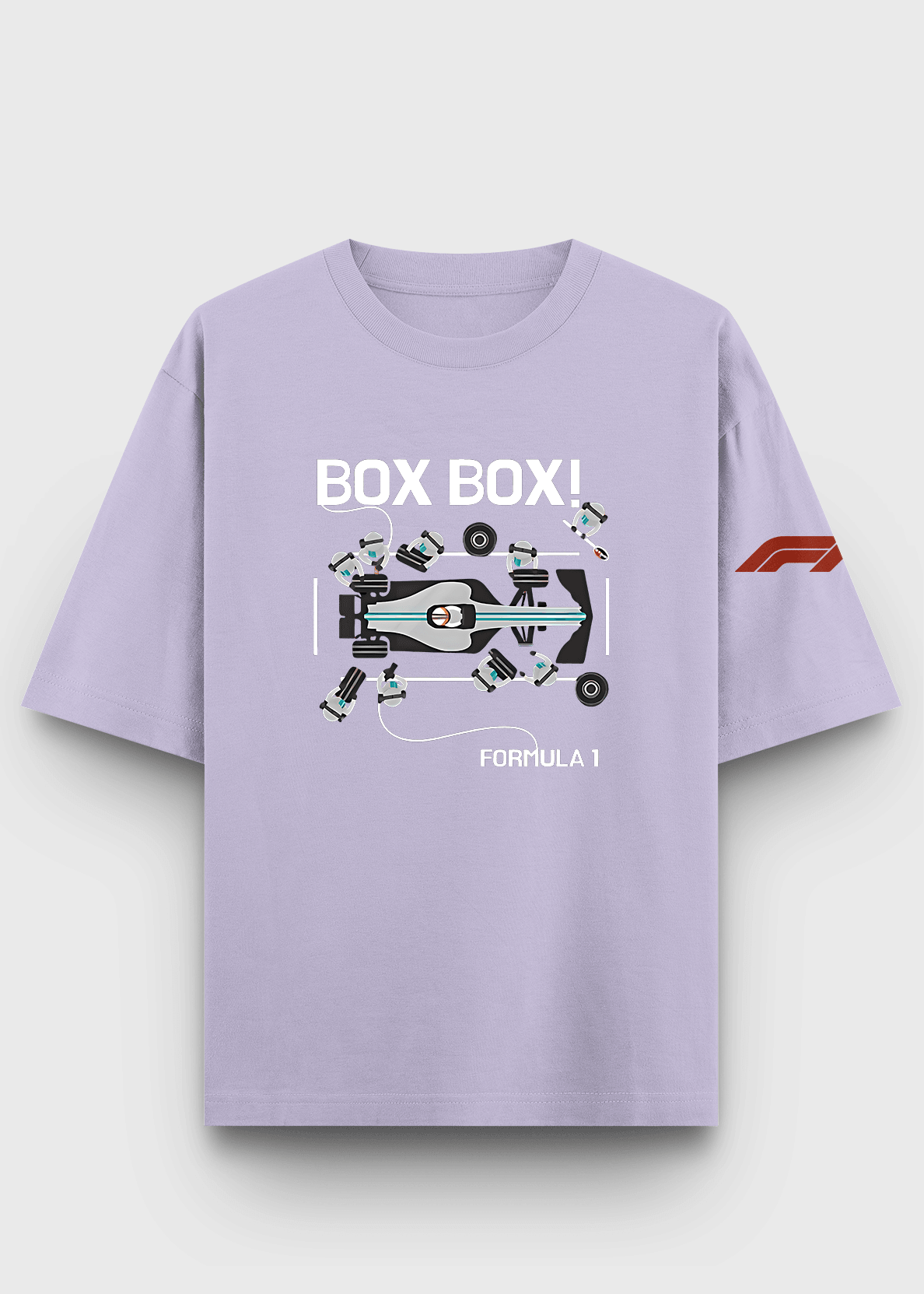 PIT STOP(Mercedes) Unisex Oversized Tee - Fifth Rebel