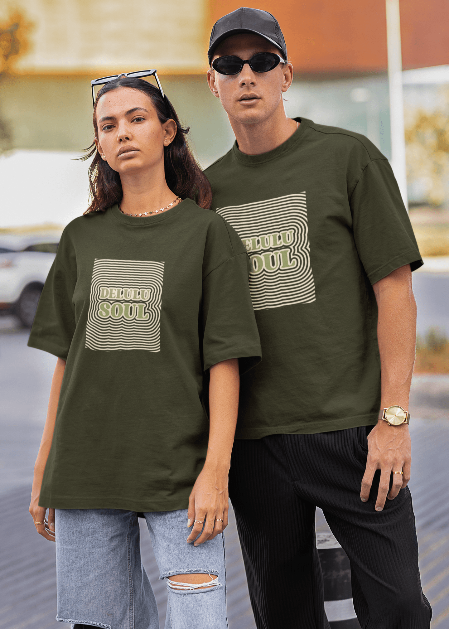Unisex Oversized Tee – For the Delulu in You! - Fifth Rebel