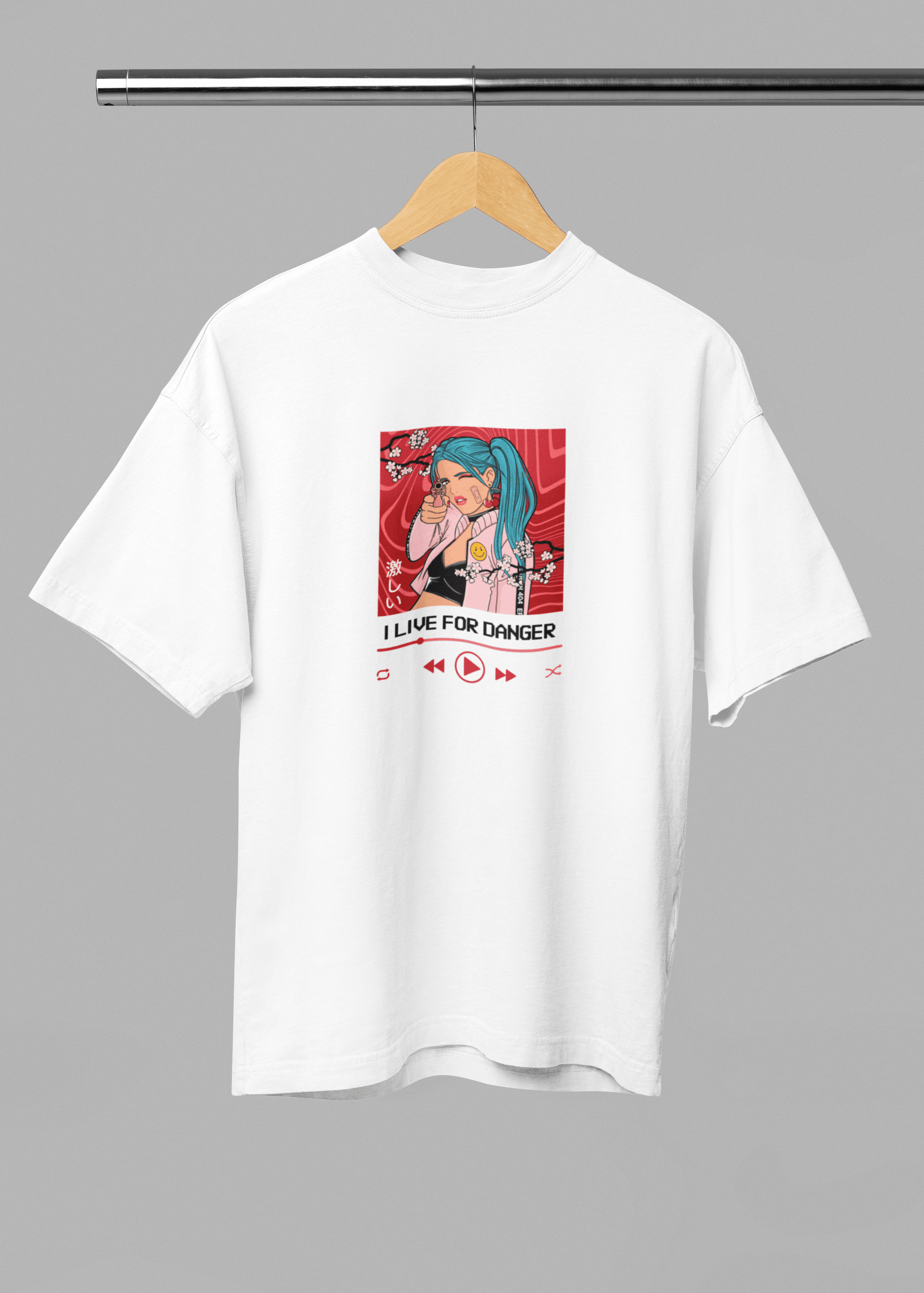 Strength in Style – Tough Woman Oversized Tee - Fifth Rebel