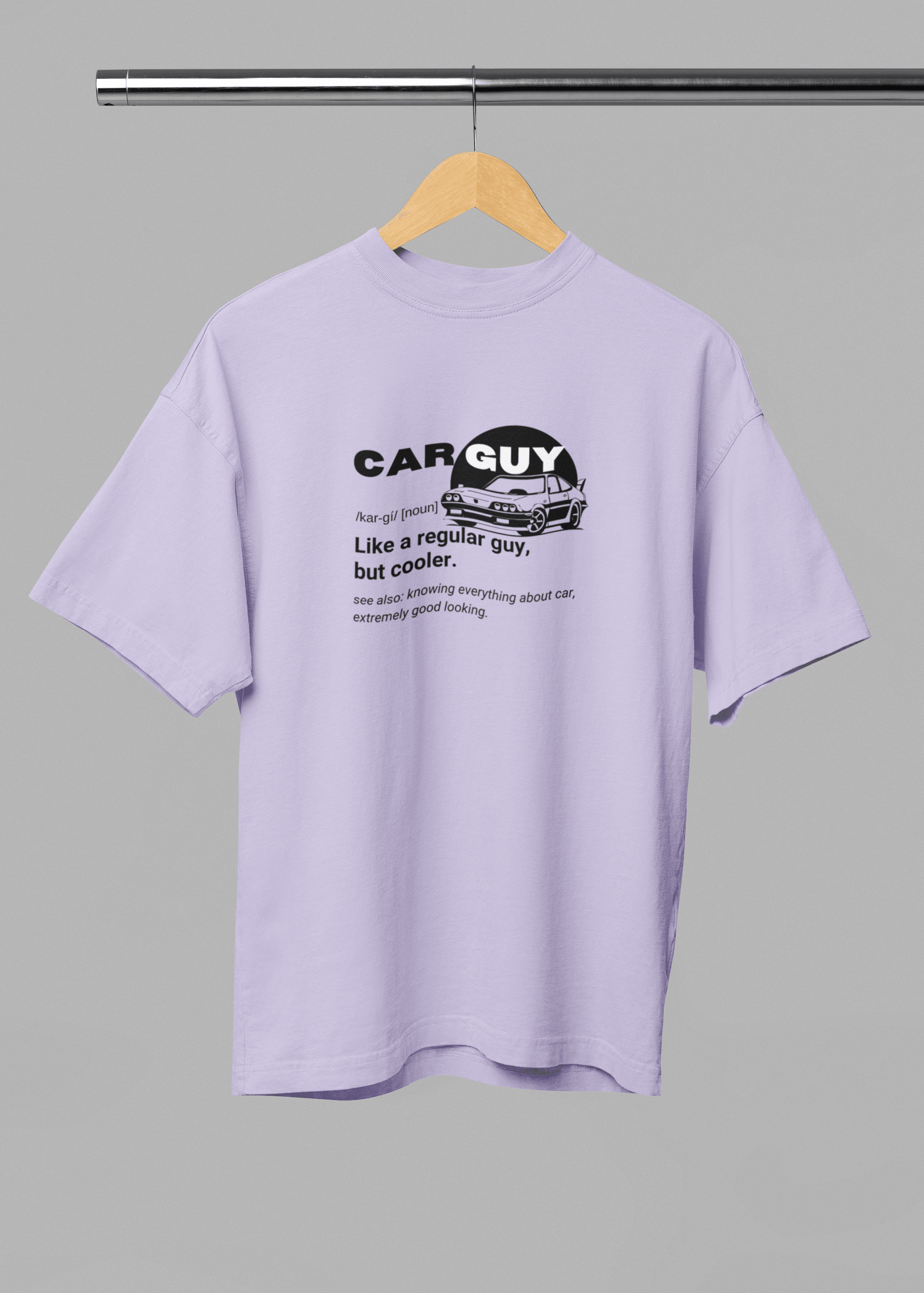 Car Guy Unisex Oversized Tshirt - Fifth Rebel