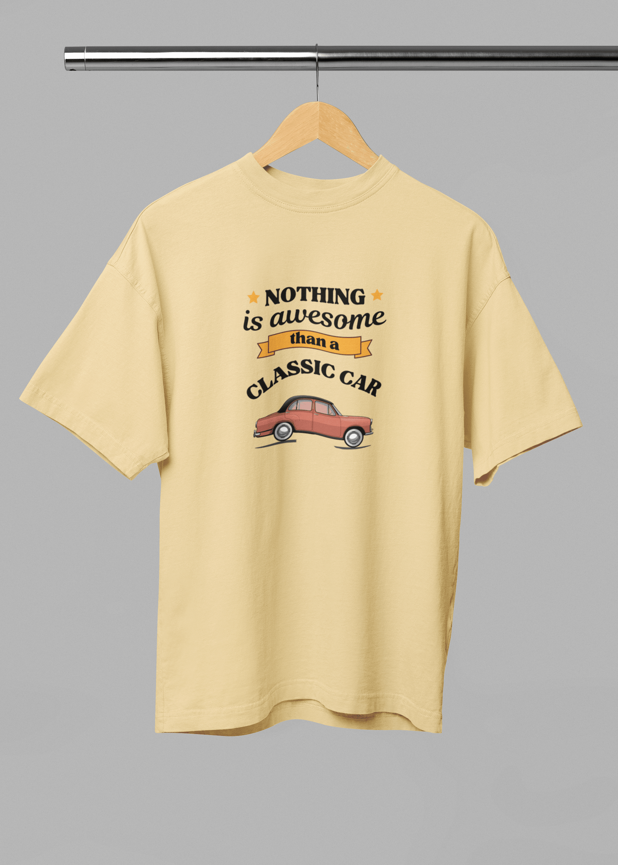 Classic car Oversized Tshirt - Fifth Rebel