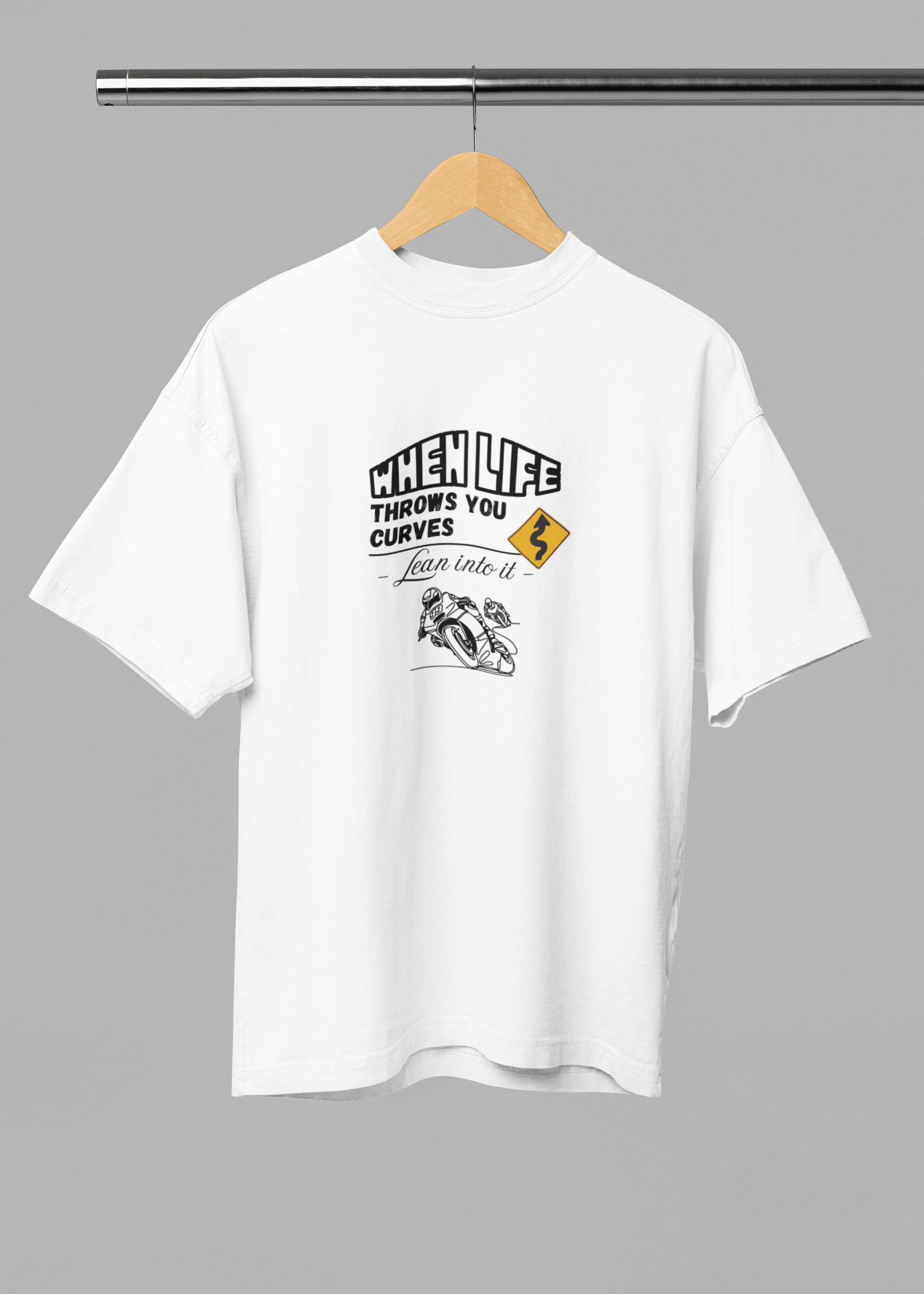 Lean on Unisex Oversized Tshirt - Fifth Rebel