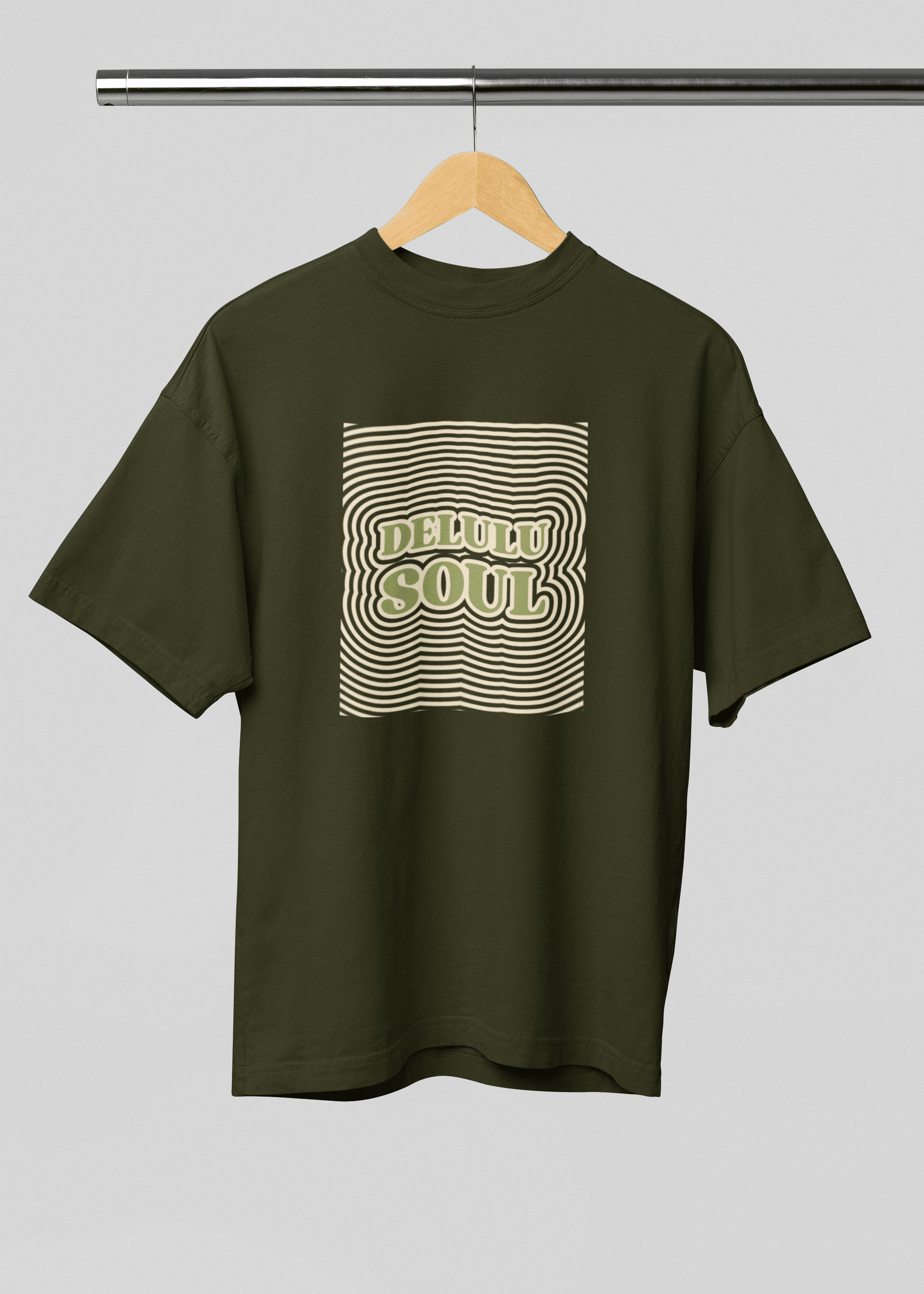 Unisex Oversized Tee – For the Delulu in You! - Fifth Rebel