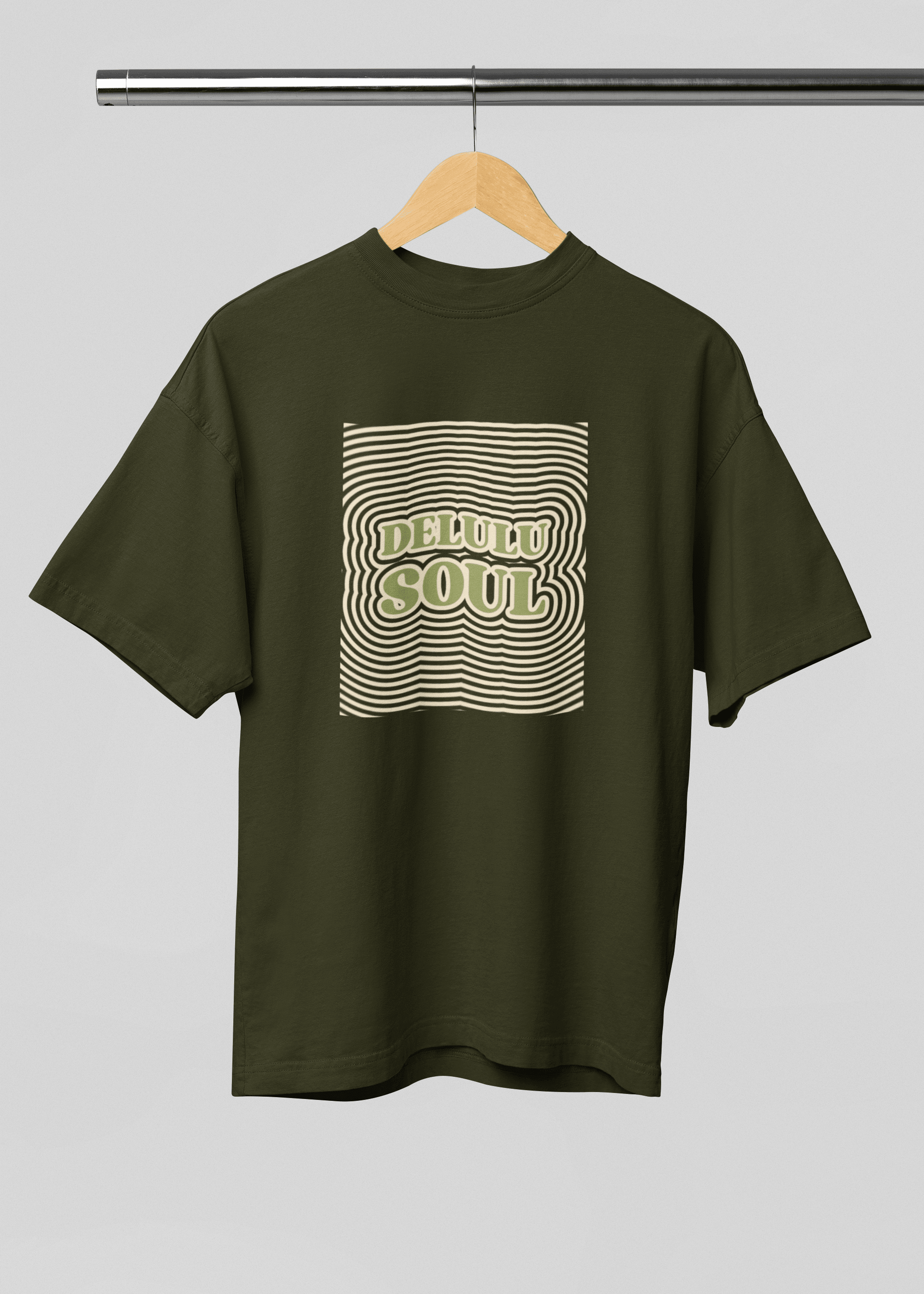Unisex Oversized Tee – For the Delulu in You! - Fifth Rebel