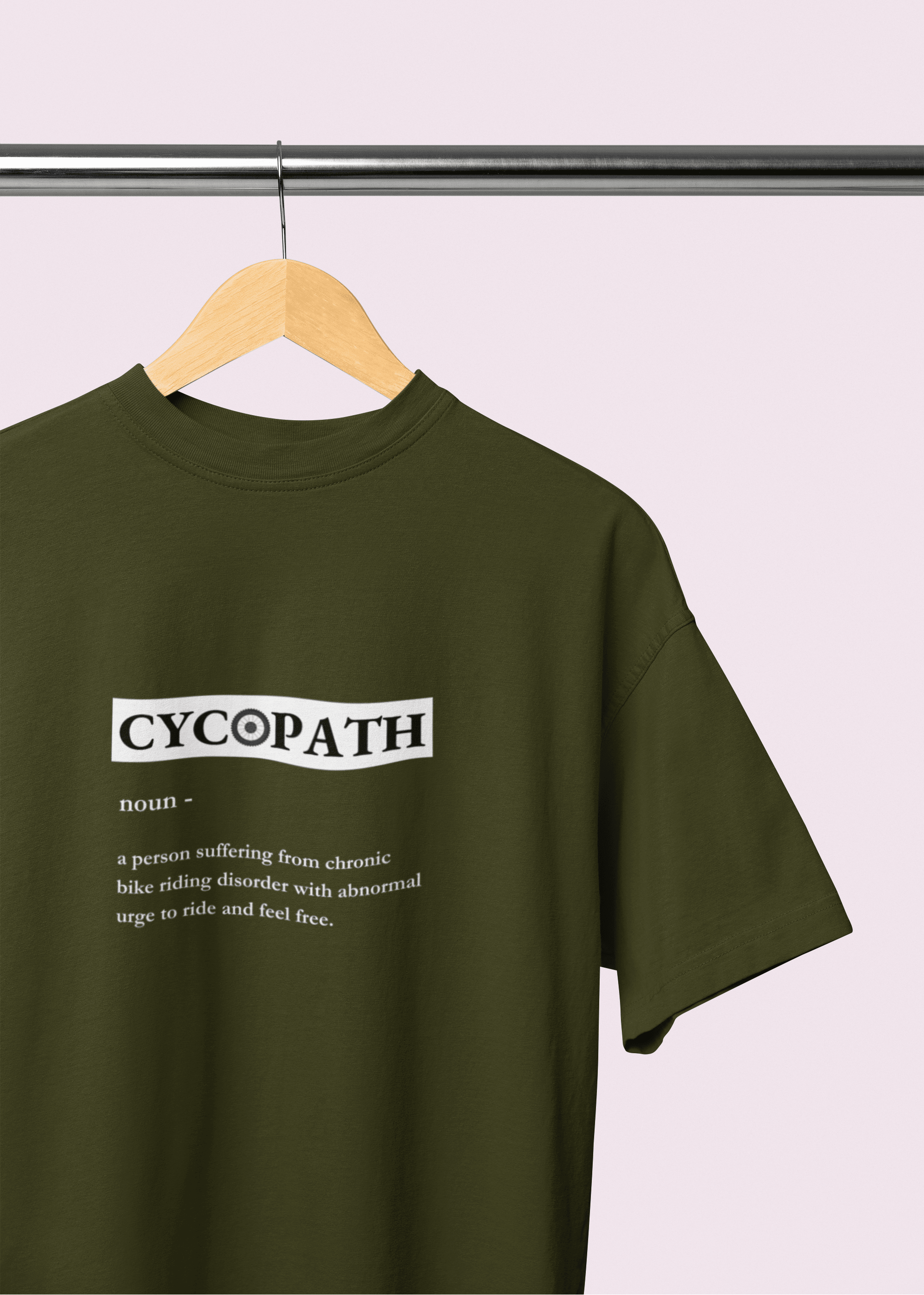 Cycopath – The Rider’s Unisex Oversized Tee - Fifth Rebel