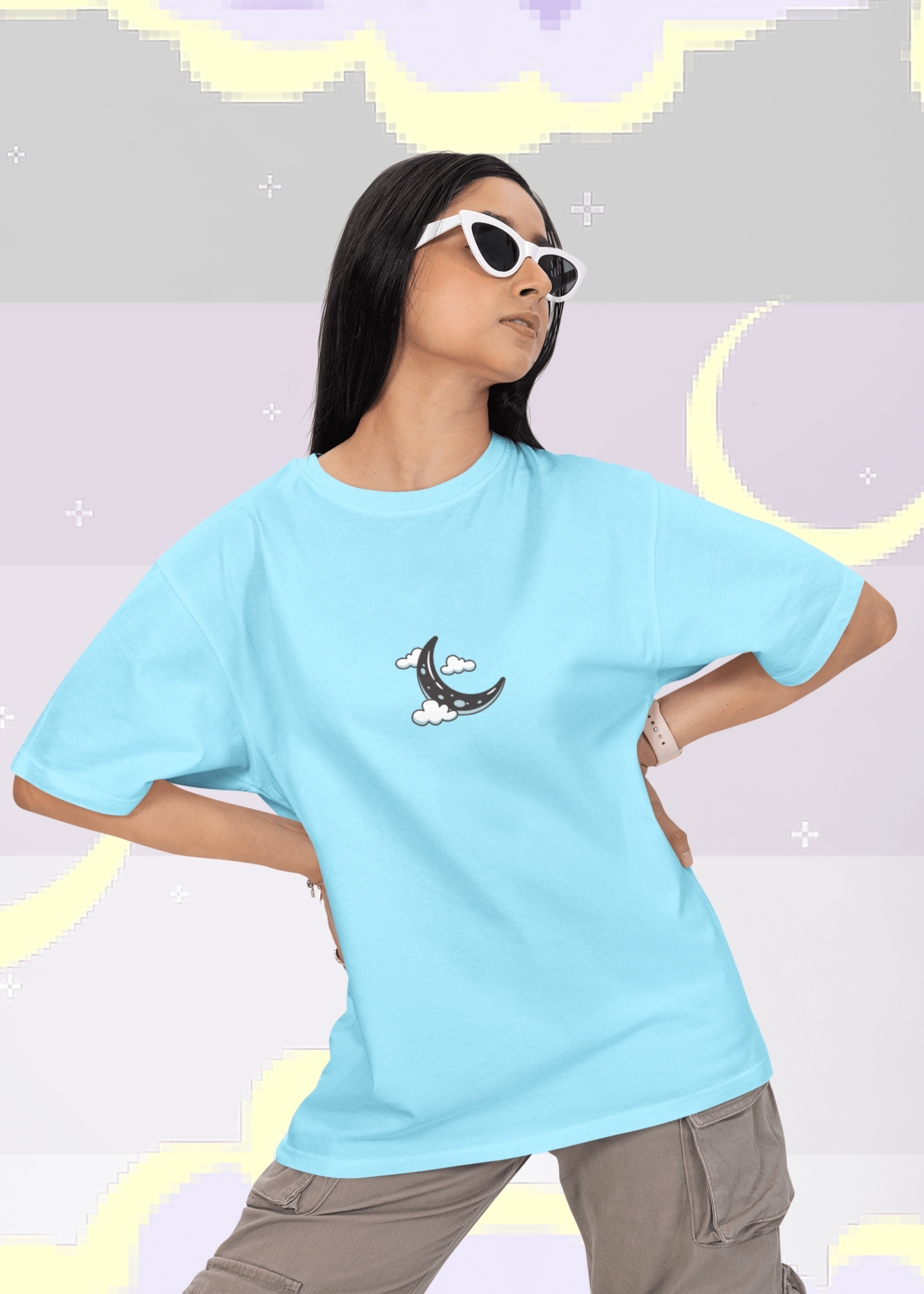 Thoughts After Dark – Oversized Tee - Fifth Rebel