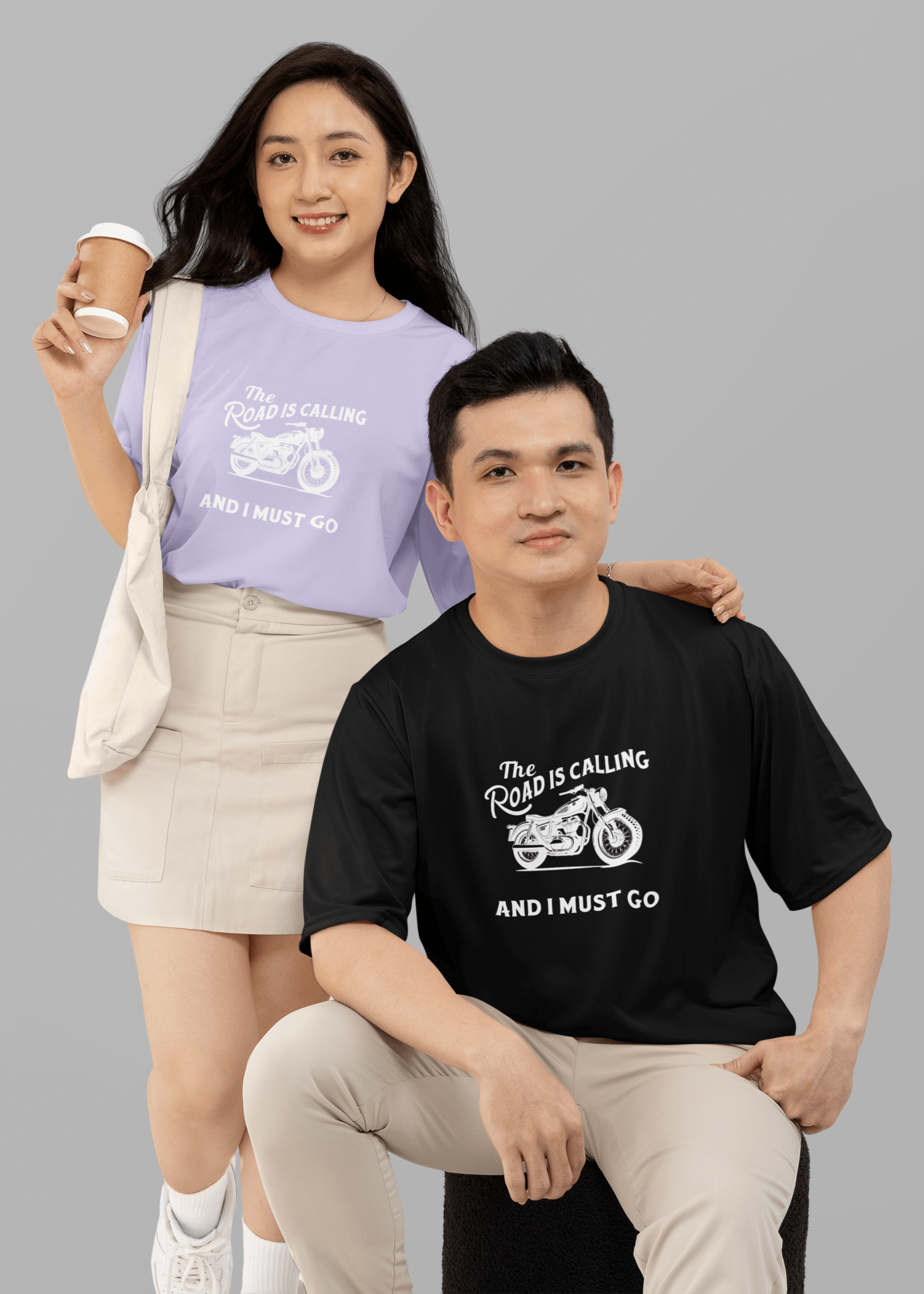 Ride the Road – Unisex Oversized Tee - Fifth Rebel